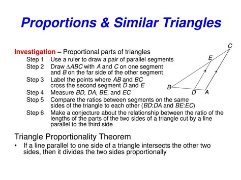 Ppt Proportions And Similar Triangles Powerpoint Presentation Free