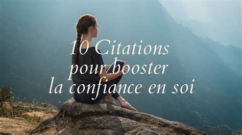 Citation Pour Avoir Confiance En Soi Youtube