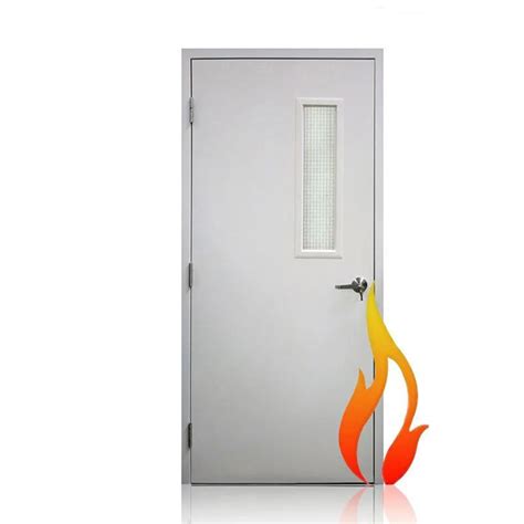 Trade Assurance Fireproof Steel Door Fire Doors Rated Exterior Fire