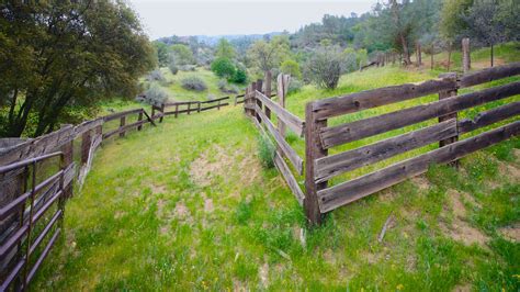 Wooden Corral In Hills Free Stock Photo Public Domain Pictures