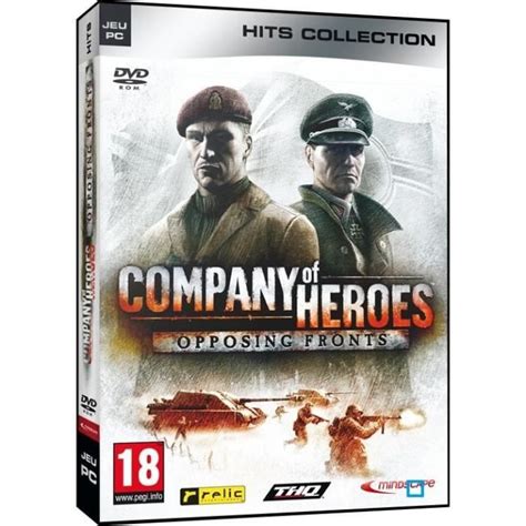 Company Of Heroes Opposing Fronts Jeu Pc Cdiscount Jeux Vid O