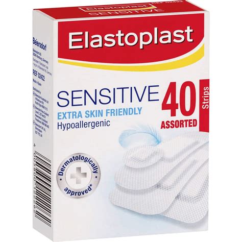 Elastoplast Sensitive Extra Skin Friendly Hypoallergenic Strips