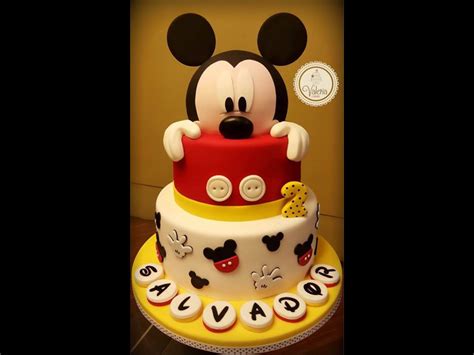 Mickey cake Valeria Cakes repostería creativa