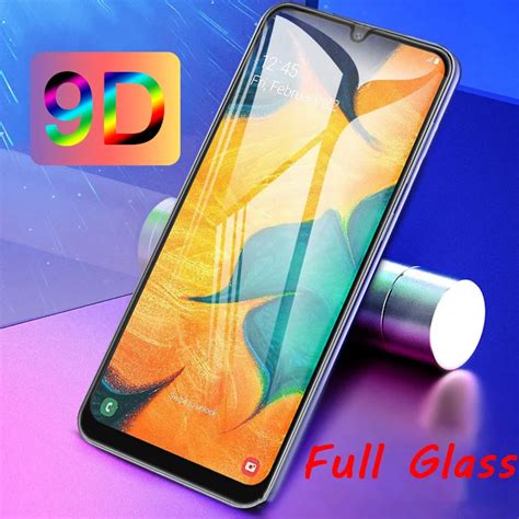 2pcs 9d Toughed Phone Screen Protector For Samsung Galaxy A10 A20 A30 A40 A50 A60 A70 Hd