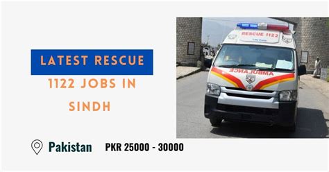 Latest Rescue Jobs In Sindh Apply Now