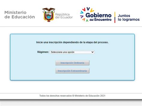 Inscripciones Escuelas Y Colegios Fiscales Sierra Amazonia