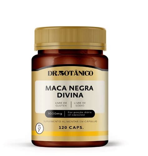 Maca Peruana Negra Divina Mg Dr Botanico