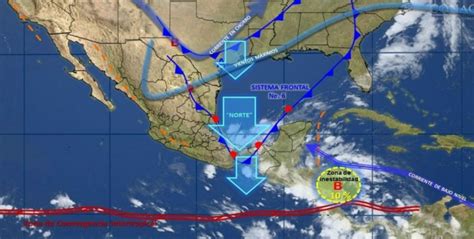 Frente Frío 6 Provocará Bajas Temperaturas Mexico Noticias Tvp