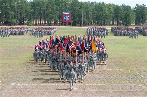 Nd Airborne Division Review During All American Week At Fort Bragg