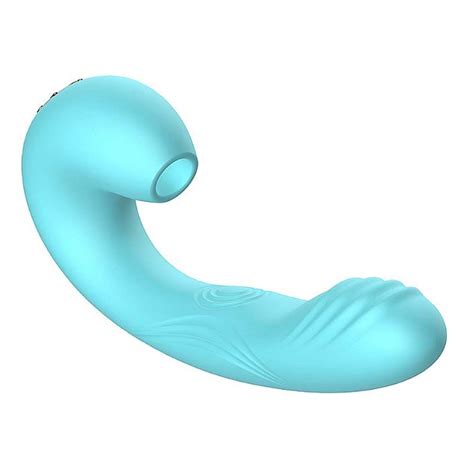 VIBRADOR PONTO G E SUGADOR CLITORIANO RECARREGÁVEL 10 MODOS DE VIBRAÇÃO