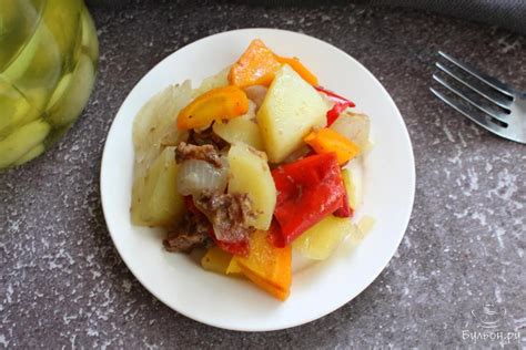 Овощи с мясным фаршем в рукаве в духовке | рецепт пошагово, фото, отзывы