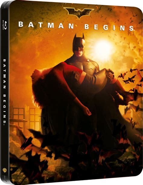 Batman Begins Limited Edition Steelbook Blu Ray Zavvi