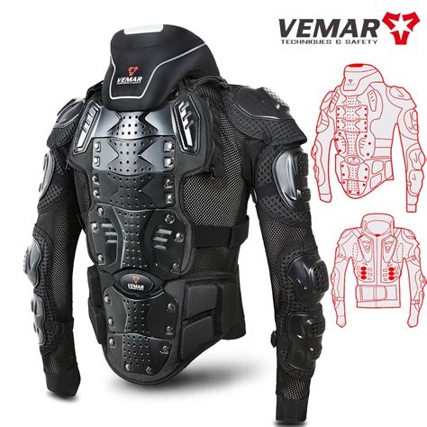 Armure Linge De Motocross Pour Hommes Veste De Protection De Cyclisme