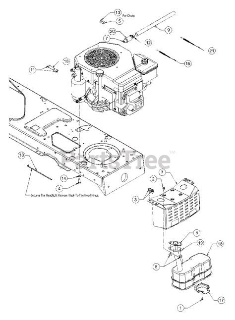 Cub Cadet LT 1018 13AL11CG712 Cub Cadet 42 Lawn Tractor Kohler