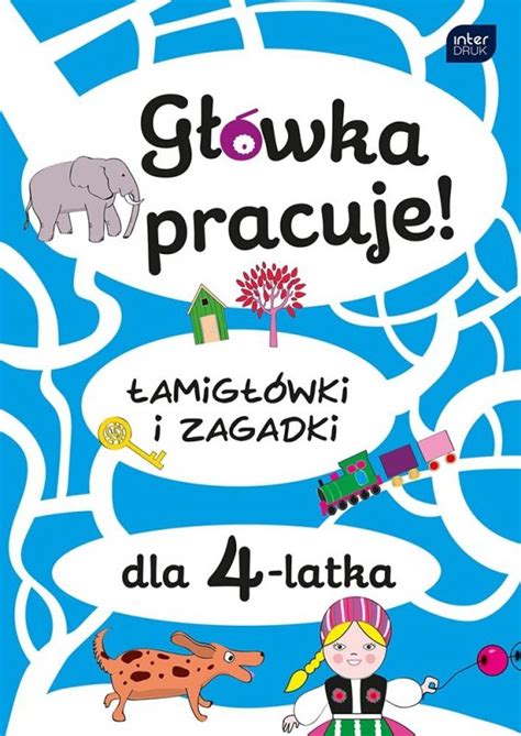 Kolorowanka z naklejkami GŁÓWKA PRACUJE dla 4 latka 43768 plecaki