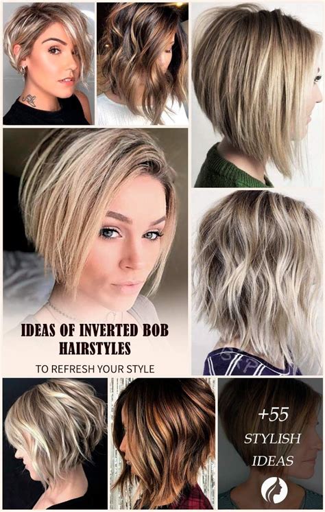 Fantastic Wavy Inverted Stacked Bobbed Hairstyles