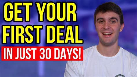 Do This To Get Your First Wholesaling Deal In 30 Days Or Less Step By