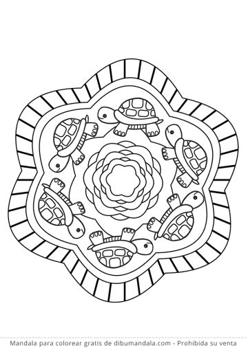 Mandalas Para Ni Os Descargar Coloreables Gratis En Pdf