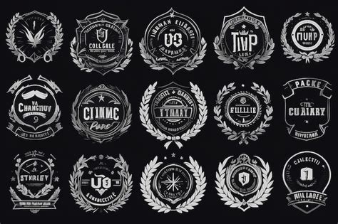 Premium Photo | Versatile Badge Templates Explore a Diverse Collection ...