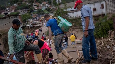 Venezuela 25 Muertos Y Más De 50 Desaparecidos Por Deslave En Las