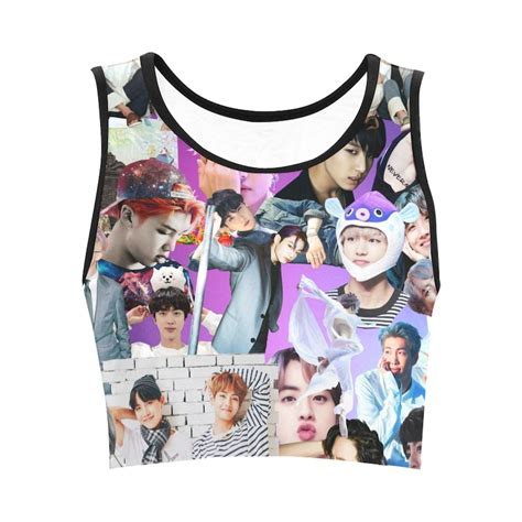 Kpop Crop Top Girl Etsy