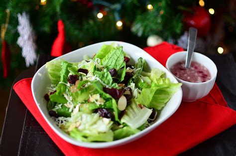 Cranberry Almond Salad With Sweet Red Onion Dressing Simple Sweet