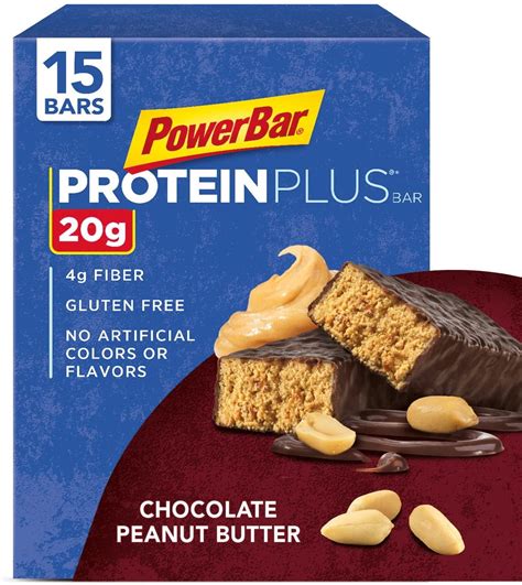 PowerBar Protein Plus Bar Chocolate Peanut Butter 2 12 Ounce 15