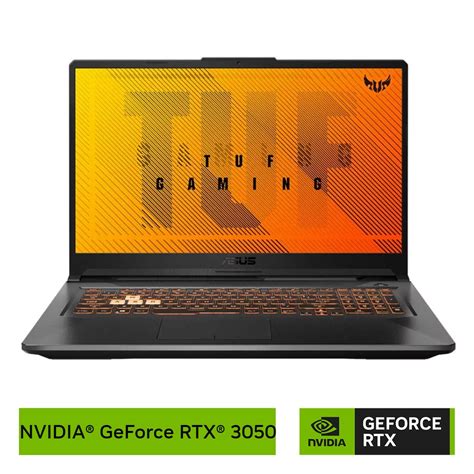 Asus Tuf Gaming A17 Fa707rc Hx010w Nvidia® Geforce Rtx® 3050 4gb With Amd Ryzen 7 6800h Laptop