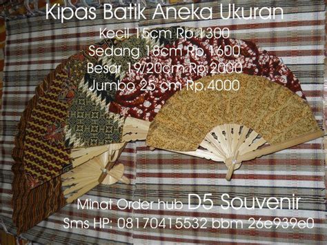 Hpo817o415532 Cara Membuat Kipas Batik Jogja