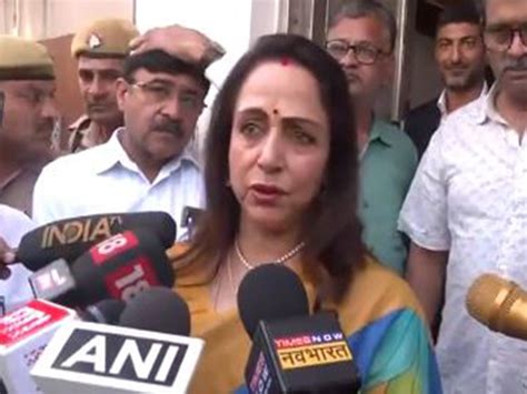 Opposition Should Learn How To Respect Women From Pm Modi Hema Malini On Randeep Surjewalas