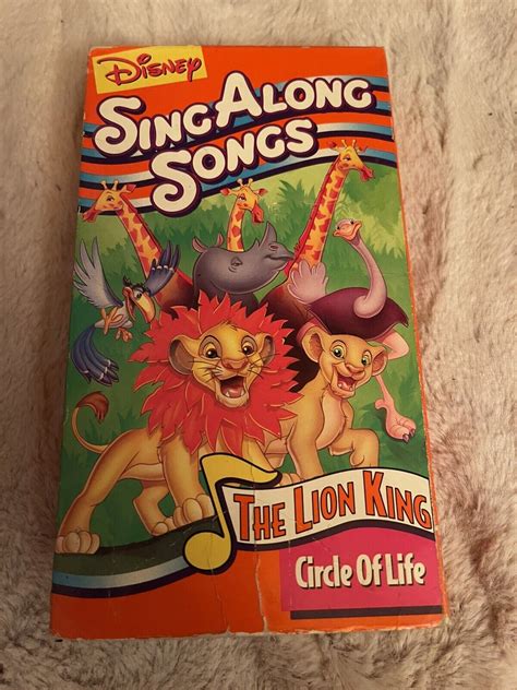 Disneys Sing Along Songs The Lion King Grelly Usa