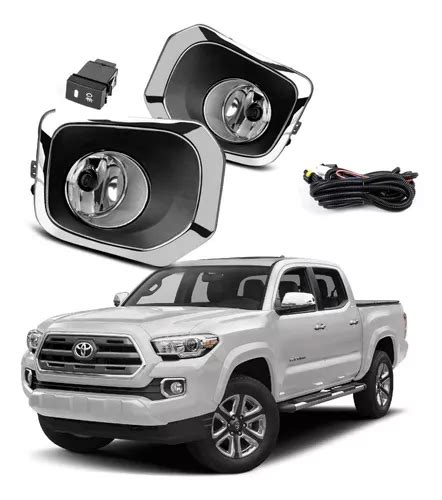 Kit Faros Niebla Toyota Tacoma Bisel Cromado