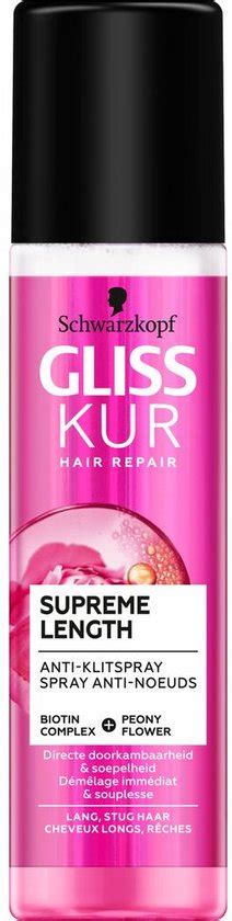 Gliss Kur Supreme Length Anti Klit Spray X Ml Grootverpakking