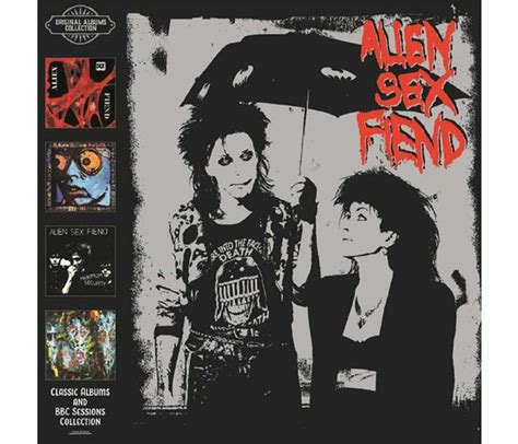 Alien Sex Fiend Classic Albums And Bbc Sessions Collection 4cd Box Set