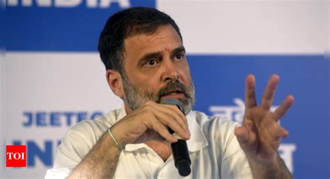 Rahul Gandhi Attacks Pm Modi Says If India Parties Unite It Will Be Impossible For Bjp To Win