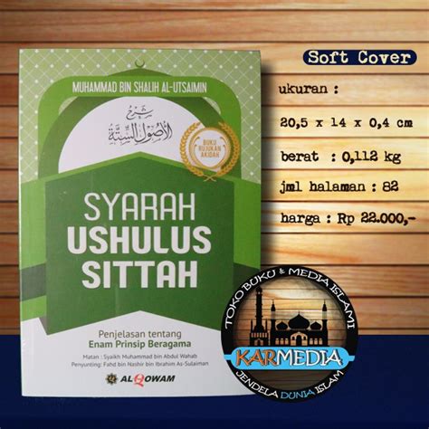 Jual Syarah Ushulus Sittah Penjelasan Tentang Enam Prinsip Beragama