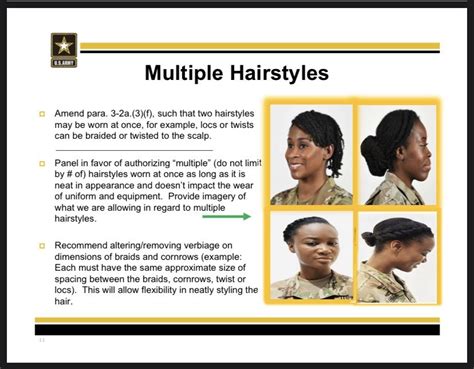 Military Haircut Regulations For Women