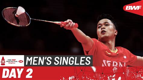 HSBC BWF World Tour Finals 2023 Shi Yu Qi CHN Vs Anthony Sinisuka