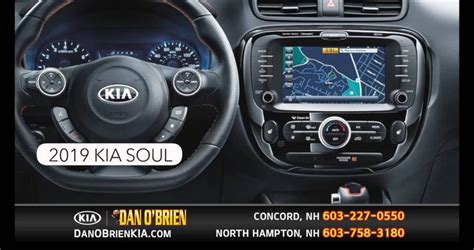 2019 Kia Soul Interior Features Dan O Brien Kia North Hampton