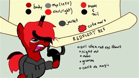 Red Flint Ref By Nillacraft On Deviantart