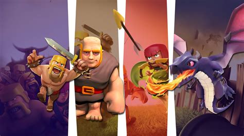 Clash Of Clans Epic Battle Hd Wallpaper