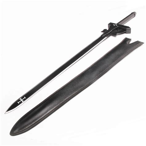 Anime Sword Art Online Kirito Elucidator Swords Cosplay Props