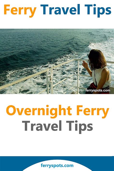 Top Tips For Travelling On Overnight Ferries Ferry Spots