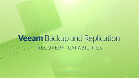 Software De Backup Para Todas Las Cargas De Trabajo Veeam Backup