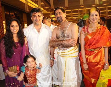 Media Gallery: Ajith Family @ Cricketer Srikanth's Son Aniruddha ...