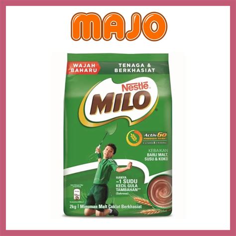 Nestle Milo Activ Go Softpack Kg Shopee Malaysia