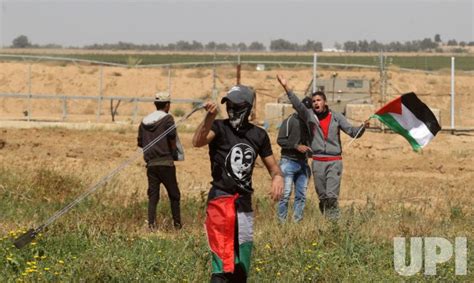 Photo Protest Marking Th Anniversary Of Nakba On Border Gaza With