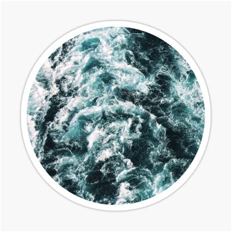 Ocean Waves Sea Wave Sticker For Sale By Ancient Egypt Redbubble