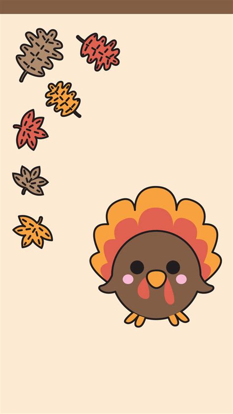 Cute Thanksgiving Cartoon Wallpapers Wallpaper Cave