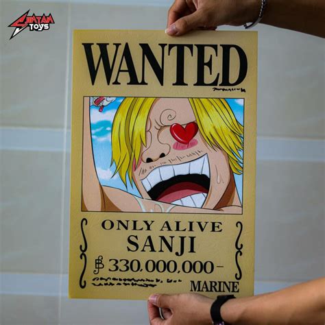 One Piece Bounty Poster - JINTAN Toys & Coffee, Anime, Kampot, Cambodia